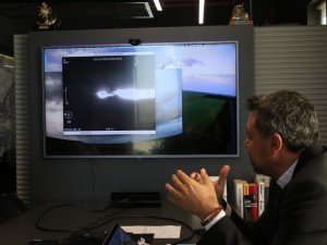 İnsansız helikopter Alpin Manavgat yangınında havadan anlık görüntü sağlıyor