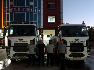 Kilis itfaiyesinden Antalya’daki yangın söndürme çalışmalarına destek