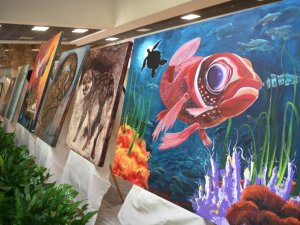 Kahramanmaraş’ta "Renklerin Hasadı" resim sergisi