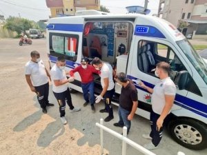 Kepez sağlık ekibi Manavgat’ta