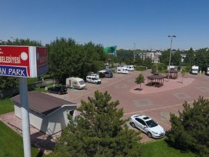 Karatay Belediyesi Karavan Parkı ilgi görüyor
