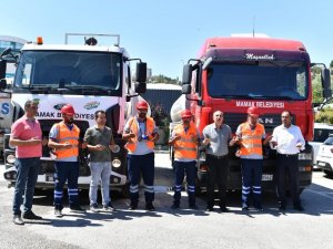 Mamak Belediyesi’nden yangınzedelere mobilize yardım