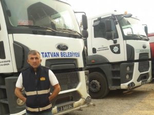 Tatvan Belediyesinden Manavgat’a araç ve personel desteği