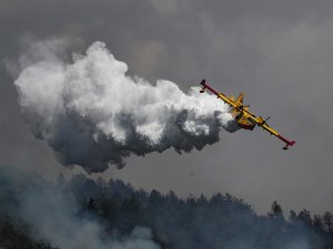 AB’den Türkiye’ye yangın söndürme uçağı desteği