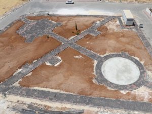 Karaköprü’de yeni park çalışması