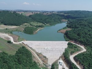 Tekke göleti inşaatı devam ediyor