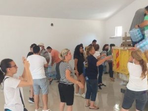 Efeler halkının bağışları yangın bölgesine ulaştı