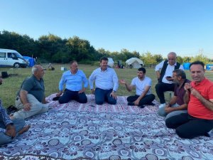 Tarım işçilerini ziyarette birlik ve beraberlik mesajı