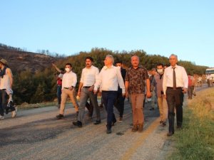 Denizli Valiliğinden orman yangını ile ilgili açıklama