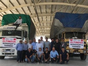 Tavaslı gençler, Manavgat’taki yangın mağdurları için el ele verdi