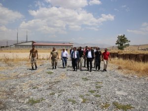 Başkan Yarka, 500 yataklı Şırnak Şehir Hastanesi alanında incelemelerde bulundu