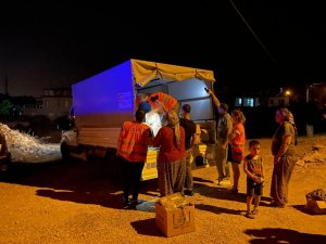 Konyaaltı Belediyesi yangın bölgesinde