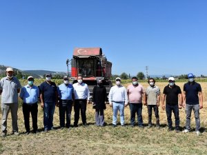 İnönü’de tarımsal faaliyetlerin kazasız geçmesi için kurban kesildi
