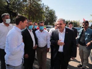 Beyazgül Siverek’te temaslarda bulundu