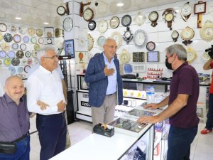 Milletvekili Hakan Kahtalı esnafları ziyaret etti