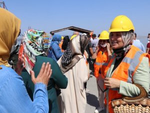AK Parti teşkilatları, 1915 Çanakkale Köprüsü’nü inceledi