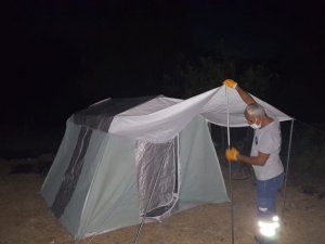 Büyükşehir yangın bölgesinde yaraları sarıyor