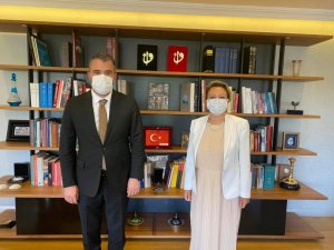 Pursaklar Belediye Başkanı Çetin’den Kültür ve Turizm Bakan Yardımcısı Yavuz’a ziyaret