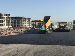 Şanlıurfa-Elazığ yollarını birbirine bağlayan bulvarda çalışmalar sürüyor