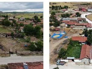 İnönü Belediyesi parke taş çalışmalarını sürdürüyor