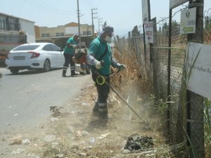Gıda Çarşı’nda temizlik ve bakım çalışması yapıldı