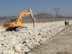 Zafer OSB’nin inşaat alanı havadan görüntülendi