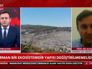 Prof. Dr. Kavgacı: “Bu evin sahibi Kızılçam”