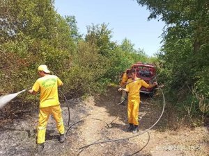 İki gün üst üste aynı yerde ikinci yangın