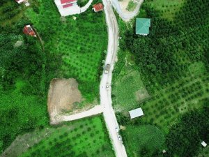 Samsun Büyükşehir Belediyesi yolları yapıyor mesafeler kısalıyor