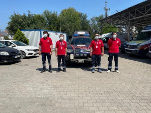 Yangın bölgesinde yaraları saracaklar