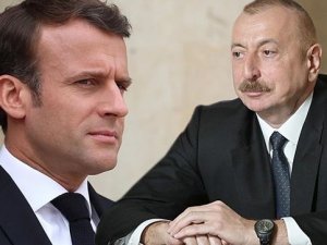Macron ve Aliyev, Ermenistan-Azerbaycan sınırındaki gerginliği görüştü