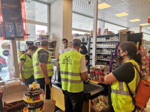 Erzincan’da ücretli poşet denetimi yapıldı