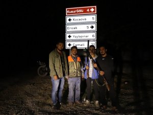 Ormanlık bölgede köylüler nöbet tutmaya devam ediyor