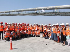 AK Parti Çan ilçe teşkilatı 1915 Çanakkale Köprüsünü ziyaret etti