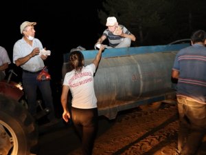 Nazilli Belediyesi’nin Karacasu'ya desteği sürüyor