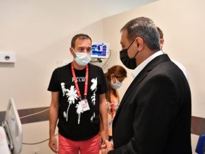 Vali Hasan Şıldak’tan kazazedelere geçmiş olsun ziyareti