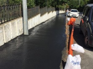 Karakum Yürüyüş Güzergahı’na akrilik zemin kaplama