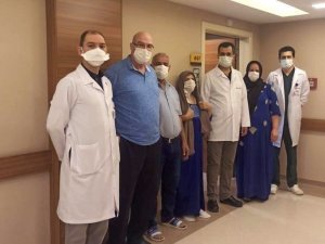 Kuzey Irak’tan geldi başarılı ameliyatla kanserden kurtuldu