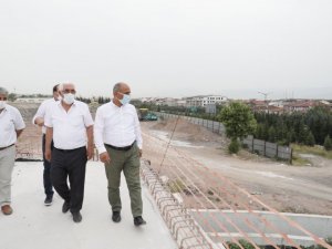 Başkan Söğüt İlimtepe yolundaki çalışmaları inceledi