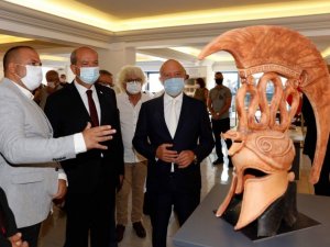 Kıbrıs’ta açılan Likya seramikleri sergisinde ALKÜ izi