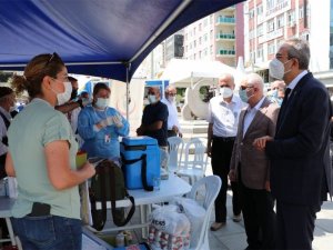 Sultanbeyli’nin aşı tablosu hedefi mavi kategori