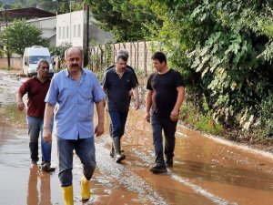 Yıldırım’da sel bölgesine hızlı müdahale