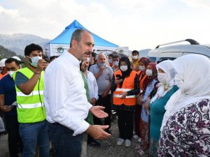 Adalet Bakanı Gül: “Yangınlar hepimizin yüreğini yaktı”