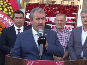 BBP Genel Başkanı Destici, Alperen Ocakları İstanbul İl Başkanlığı binasının açılışını gerçekleştirdi