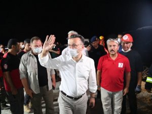 Aydın Valisi Aksoy, Çine’deki yangını değerlendirdi