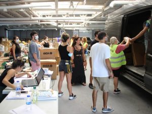 Bodrum’dan tüm Muğla’ya yardım seferberliği