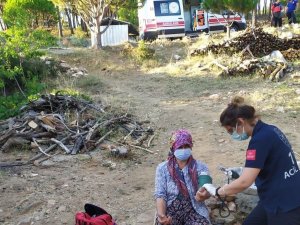 Evlerine geri dönen vatandaşlar sağlık kontrolünden geçirildi