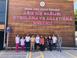 Ağız ve Diş Sağlığı Uygulama ve Araştırma Merkezi’nde ön saha tamam