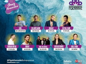 Deniz konserleri müzikseverleri bekliyor