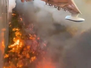 Rusya’nın Ankara Büyükelçiliği, Rus uçaklarının orman yangınlarına müdahale görüntülerini paylaştı